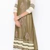 Olive Green Georgette Embroidered Kurta Palazzo Set After Six Wear