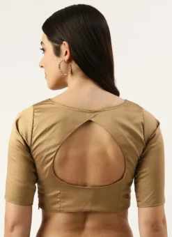 Prairie Sand Taffeta Blouse With Keyhole Work Wear -Mahra Clothing Shop prairie sand taffeta blouse with keyhole BLBS02206123 b