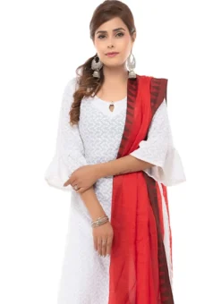 Red Blended Cotton Dupatta After Six Wear -Mahra Clothing Shop red blended cotton dupatta dpsdmfd191 b