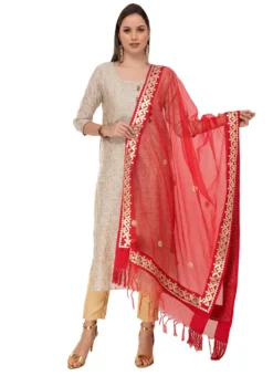 Red Organza Cotton Gota Patti Work Dupatta Festive Wear -Mahra Clothing Shop red organza cotton gota patti work dupatta dpdmfmfd002 u