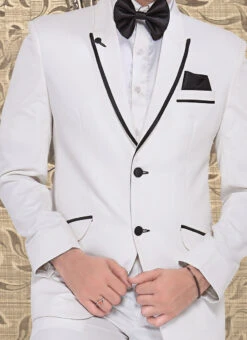 White Terry Rayon Suit